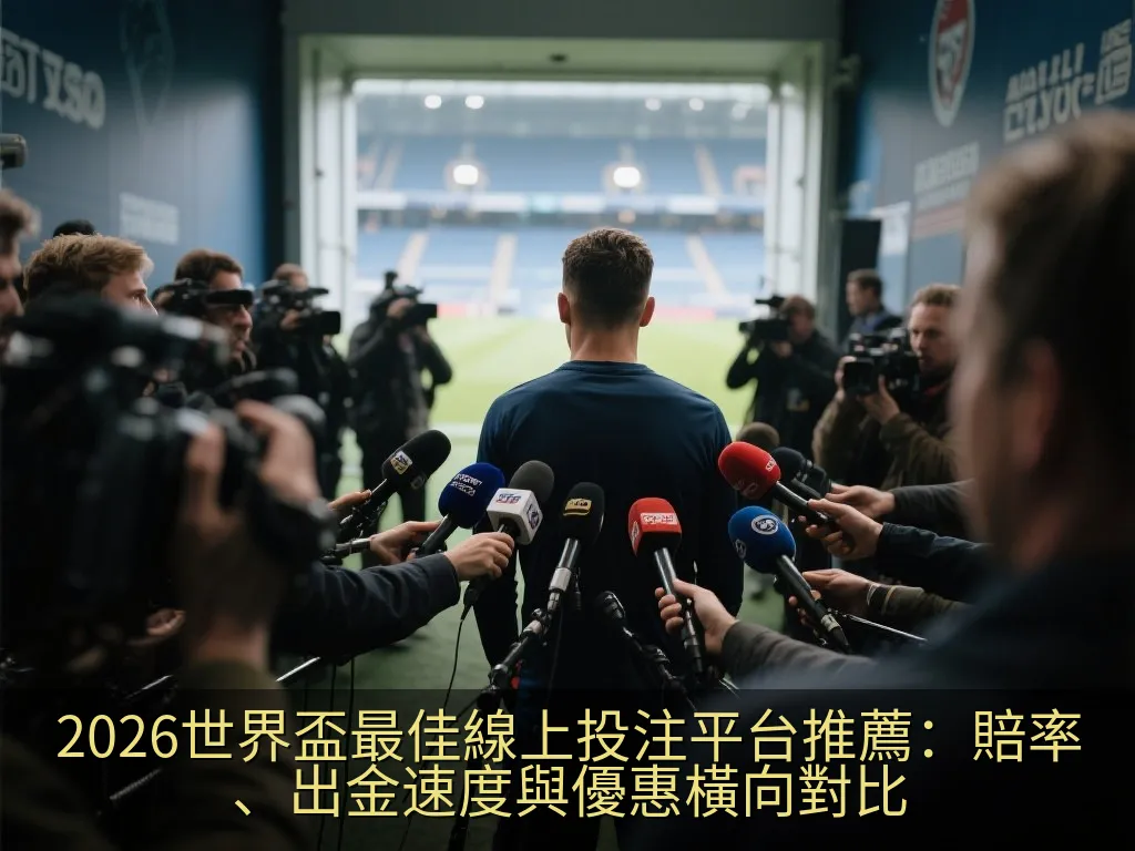 2026世界盃最佳線上投注平台推薦：賠率、出金速度與優惠橫向對比